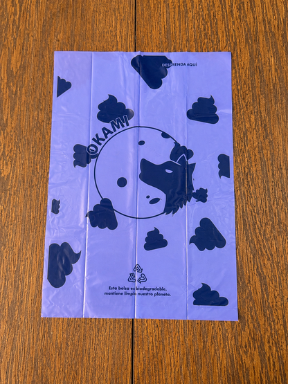 Bolsas para desechos Okami – 180 Unidades