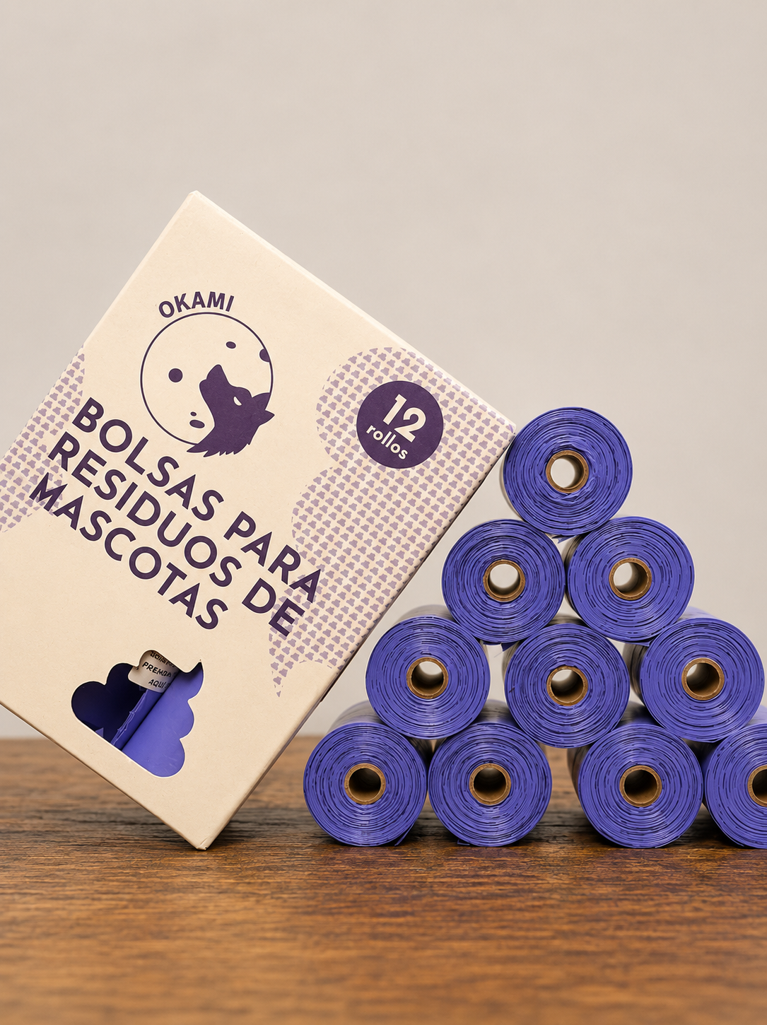 Bolsas para desechos Okami – 180 Unidades